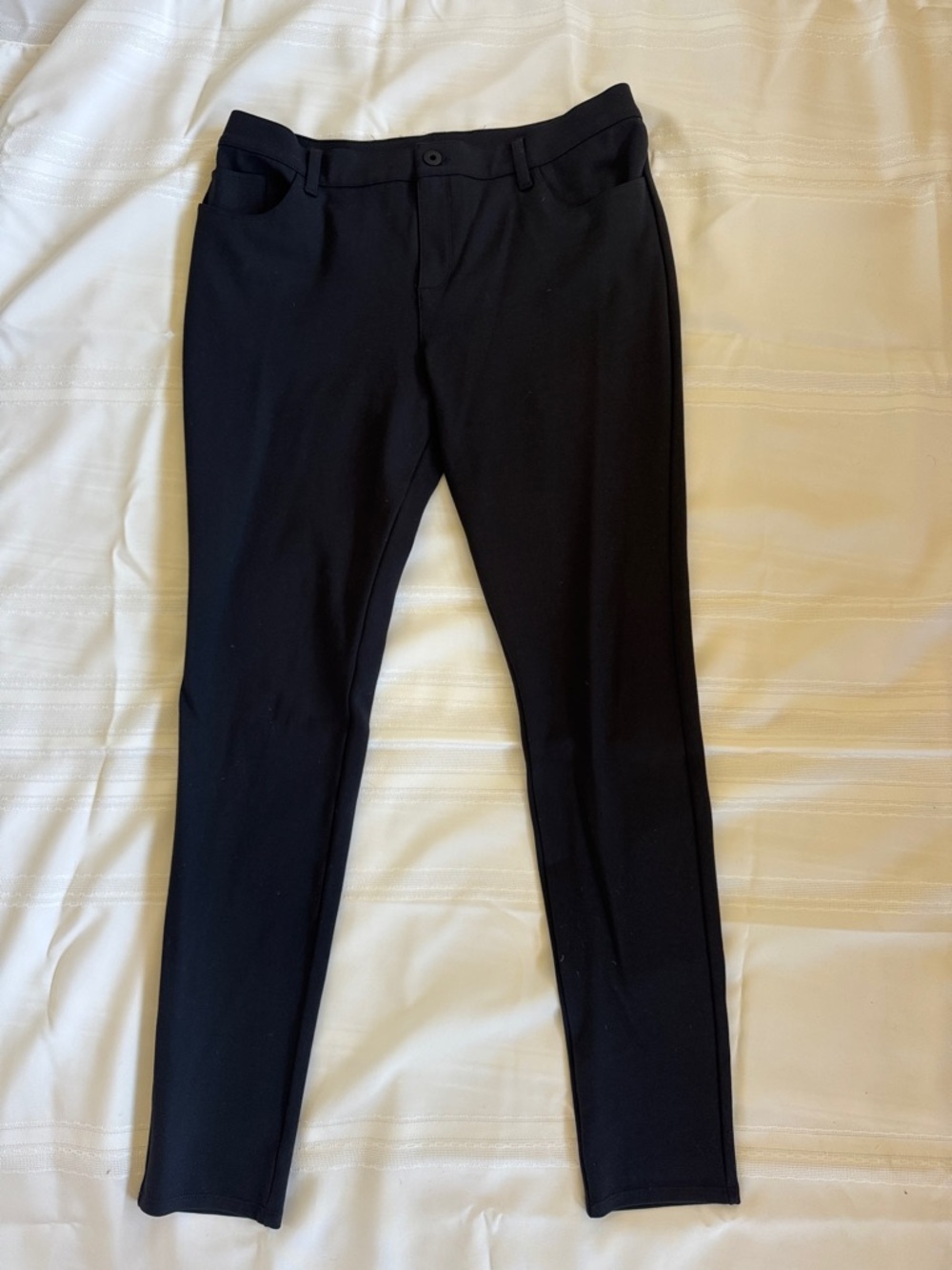 Black Slim Dress Pants